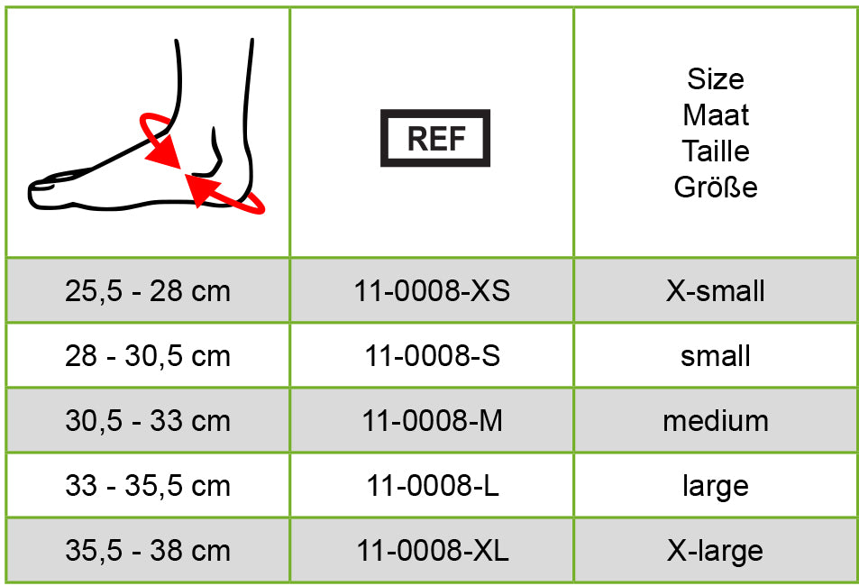 BraceID Ankle Lace Up, Knöchelorthese
