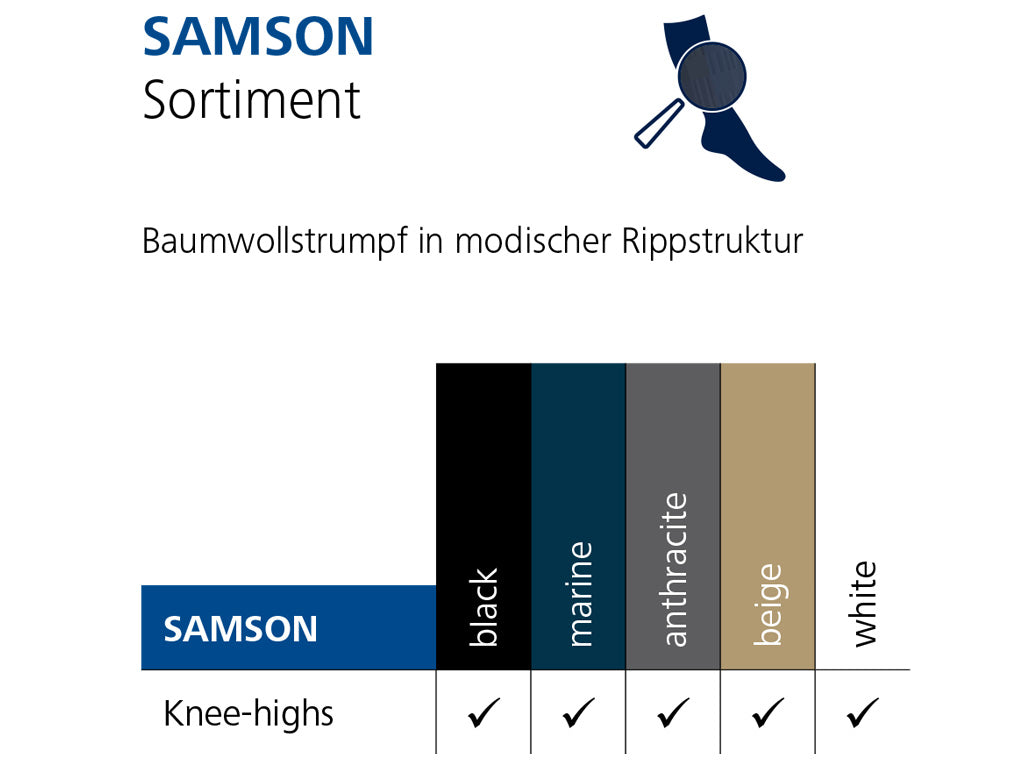 Sigvaris Wadenstrumpf A-D Samson