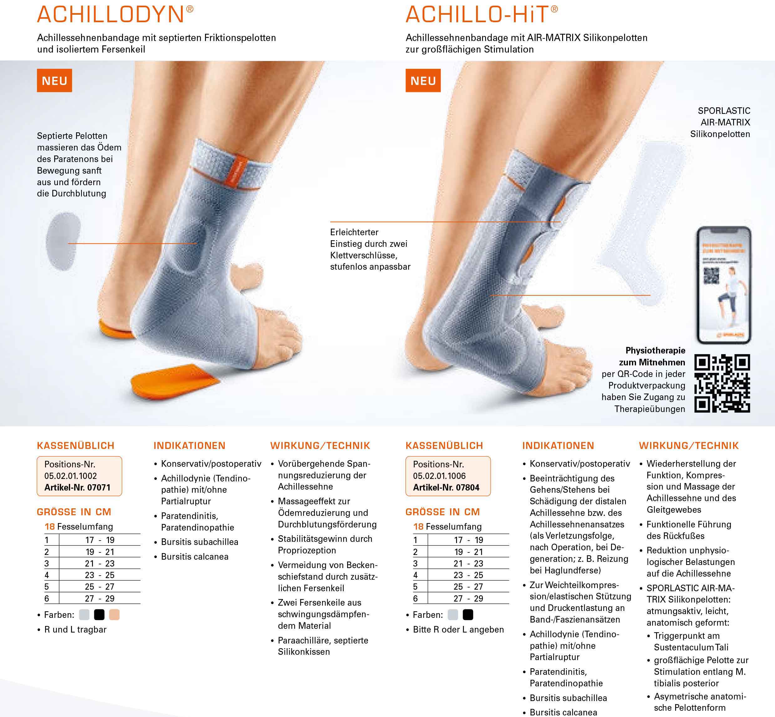 Sporlastic Achillo - Hit Bandage