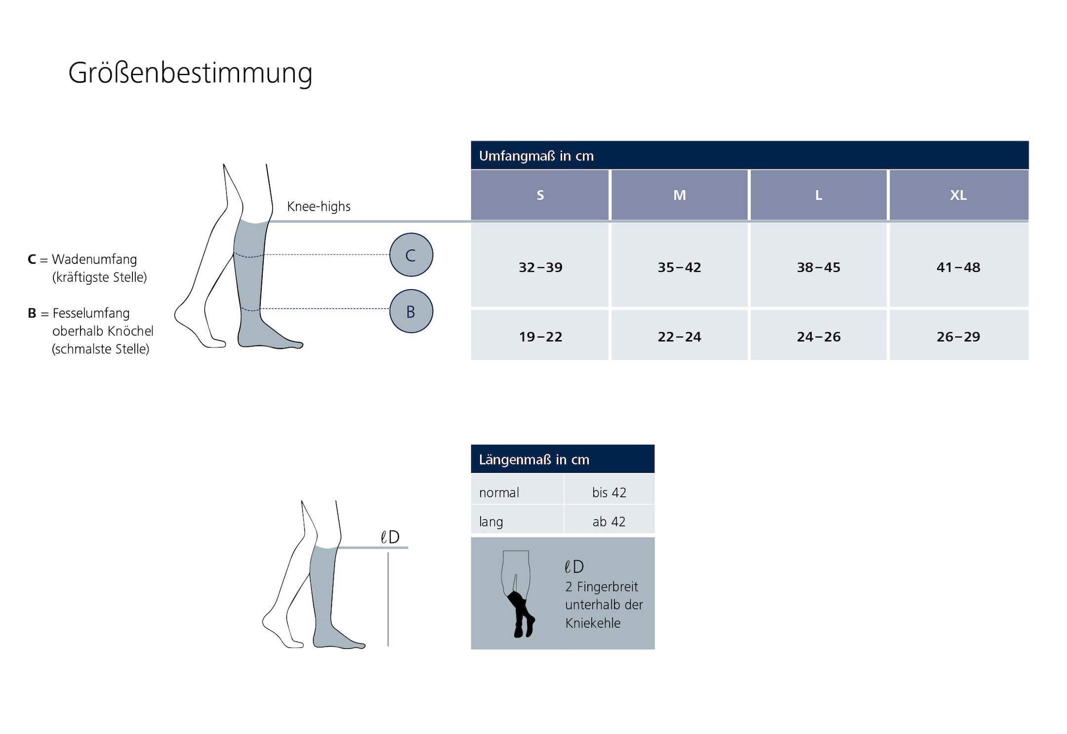 Sigvaris Knee-highs A-D Highlight for Men