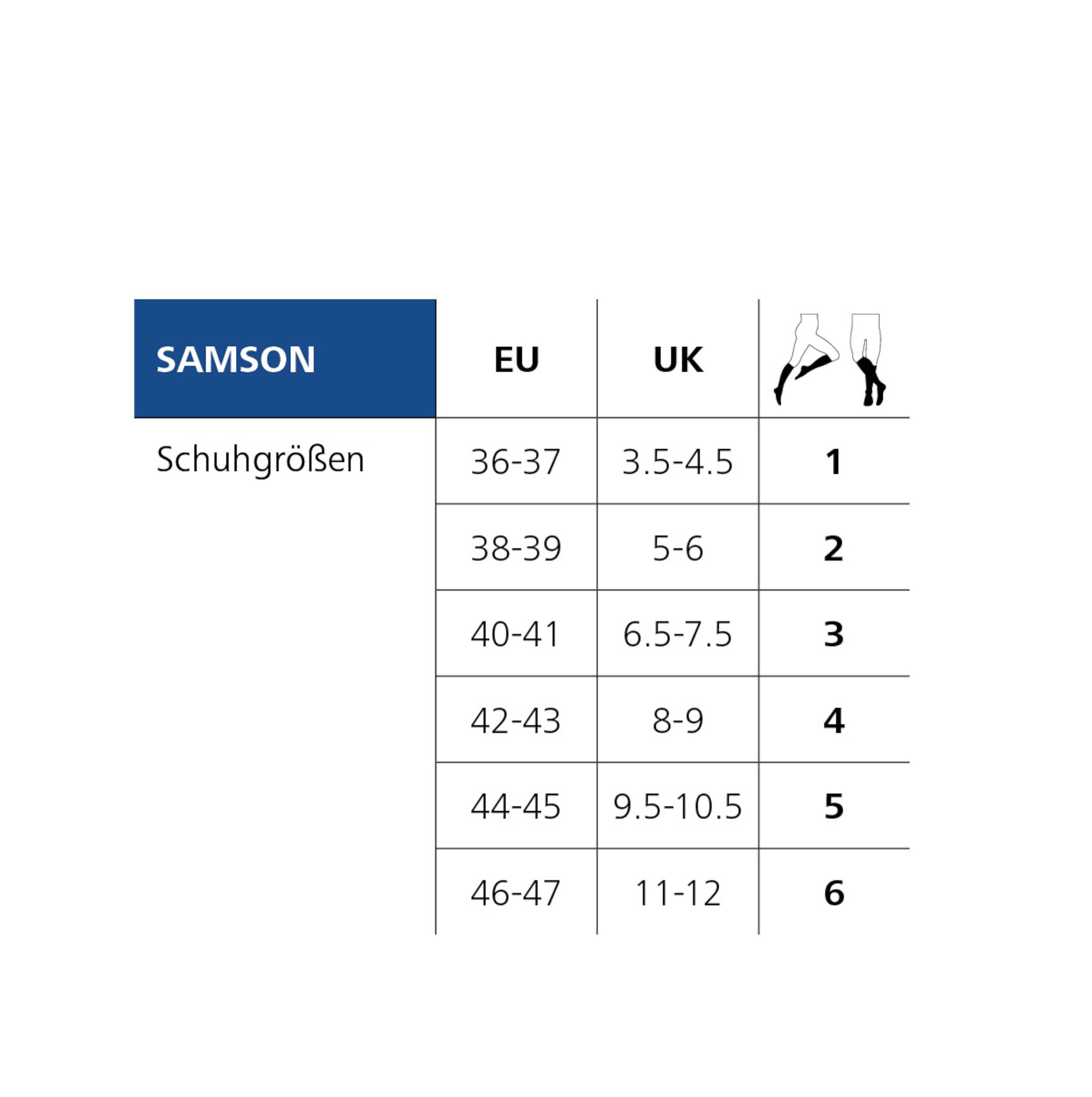 Sigvaris Wadenstrumpf A-D Samson