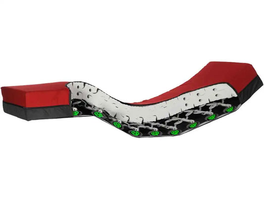 Diese Matratze ist speziell für Menschen mit chronischen Schmerzen konzipiert. Sie verfügt über eine integrierte Mikro-Stimulationstechnologie, die durch sanfte Bewegungen des Körpers stimuliert wird und dadurch die Durchblutung fördert und Druckschmerzen reduziert.