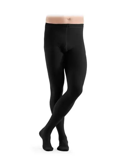 Das Bild zeigt die Sigvaris Panty A-T Essential Thermoregulating KKL2. Diese Strumpfhose bietet Kompression, um die Blutzirkulation zu unterstützen und venösen Beschwerden vorzubeugen.